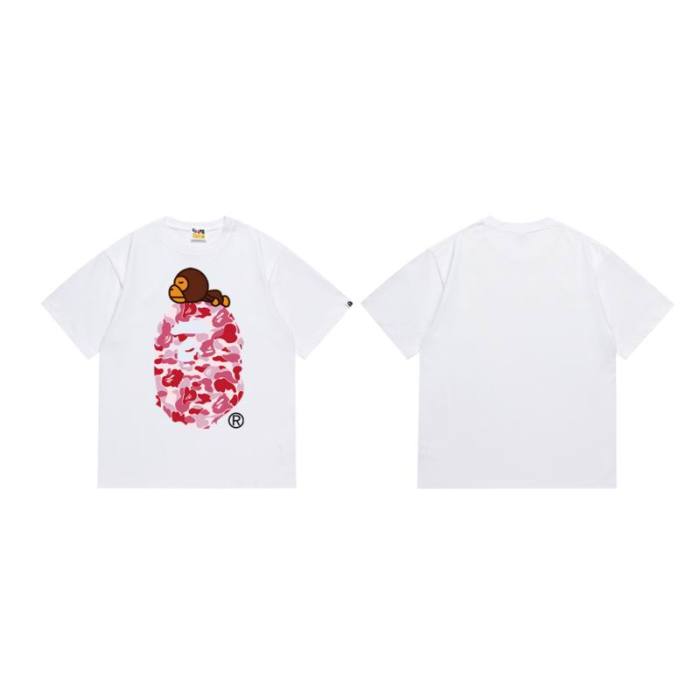 B*ape T-shirt Top Quality Qiqi 20250424-94
