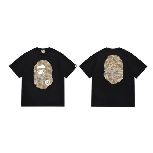 B*ape T-shirt Top Quality Qiqi 20250424-77