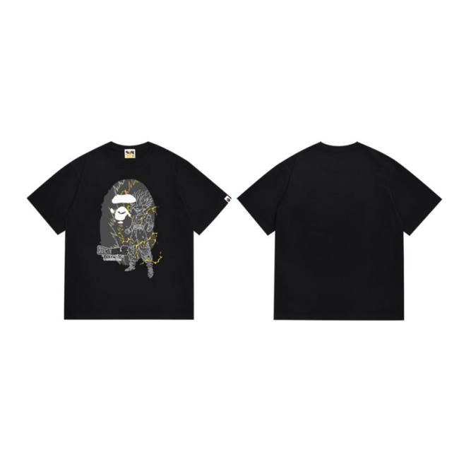 B*ape T-shirt Top Quality Qiqi 20250424-73