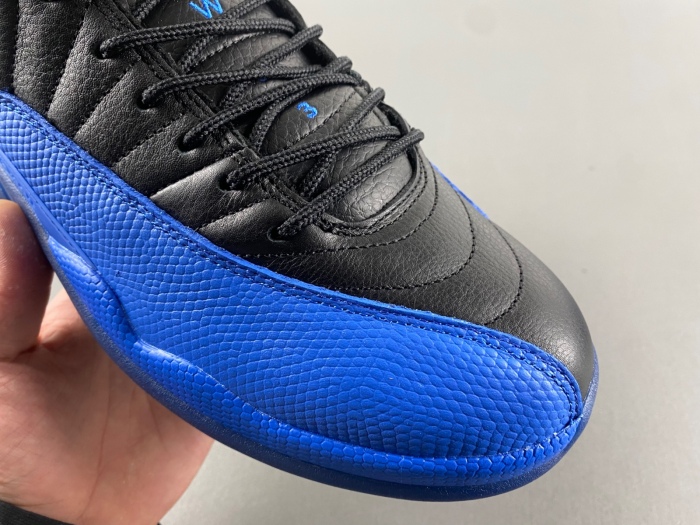 Air Jordan 12 Retro Black Game Royal  130690-014