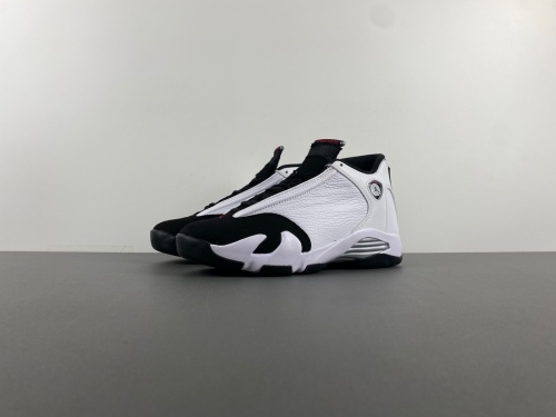 Air Jordan 14 Retro Black Toe  487471-160