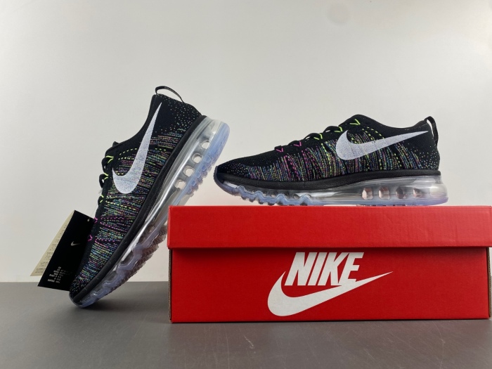Flyknit Air Max Black Multi-Color  620469-015