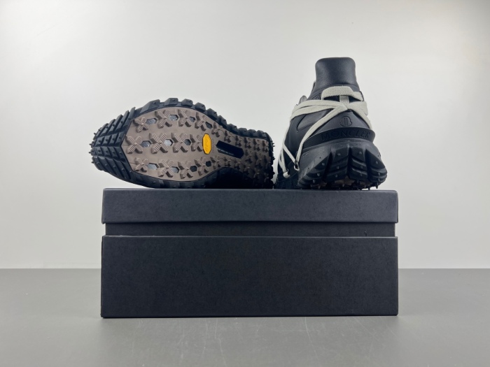 R*ick O*wens x M*oncler Trailgrip Megalace Black