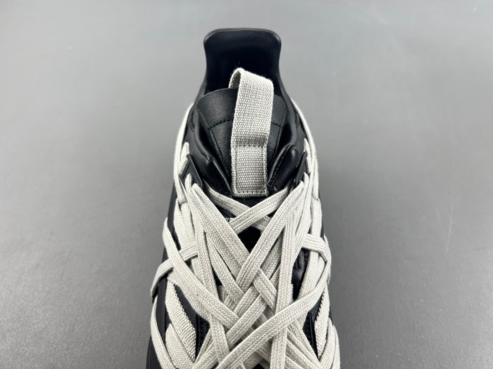 R*ick O*wens x M*oncler Trailgrip Megalace Black