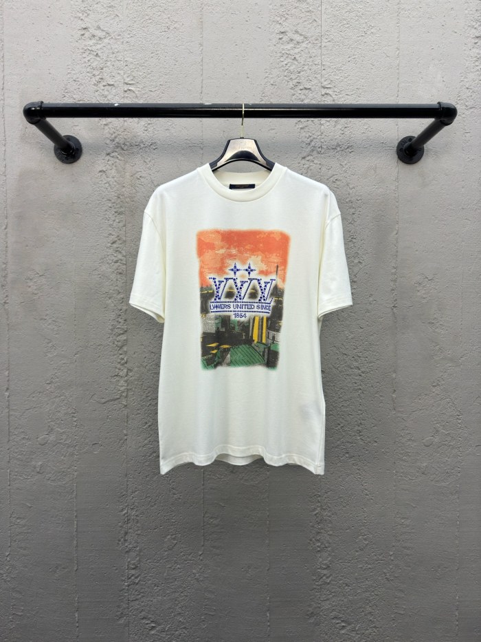L*ouis V*uitton  T-shirt Top Quality X.C 20250519-42