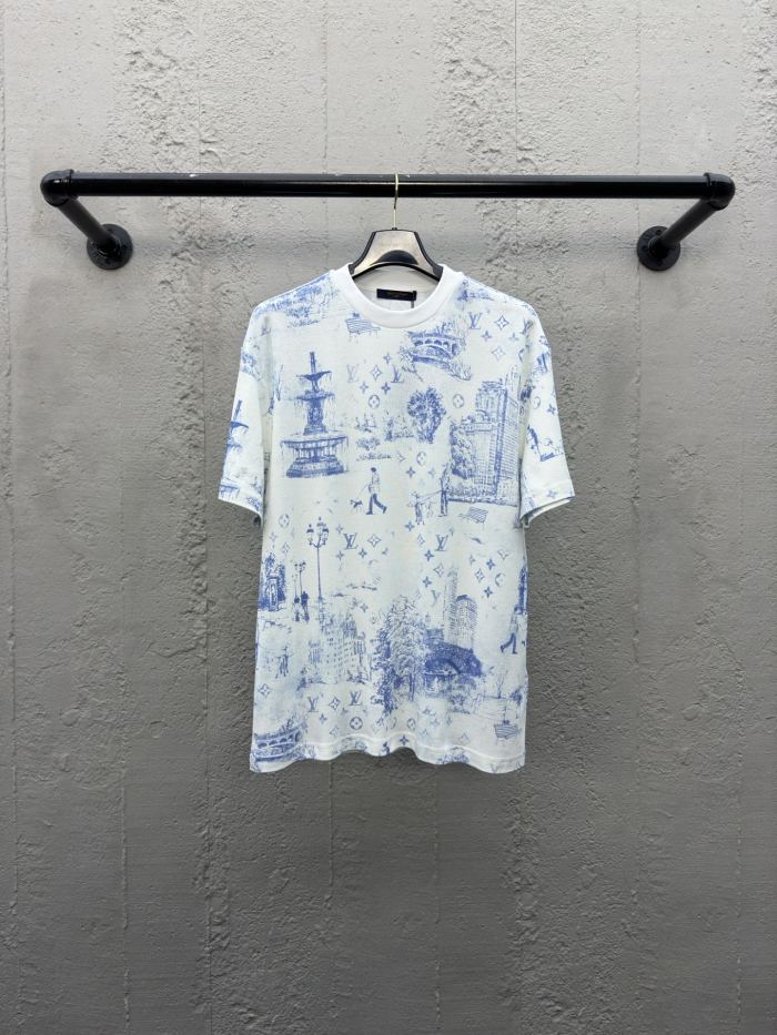 L*ouis V*uitton  T-shirt Top Quality X.C 20250519-90