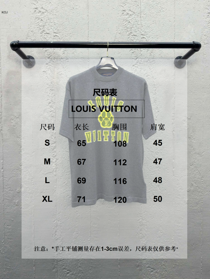 L*ouis V*uitton  T-shirt Top Quality X.C 20250519-89