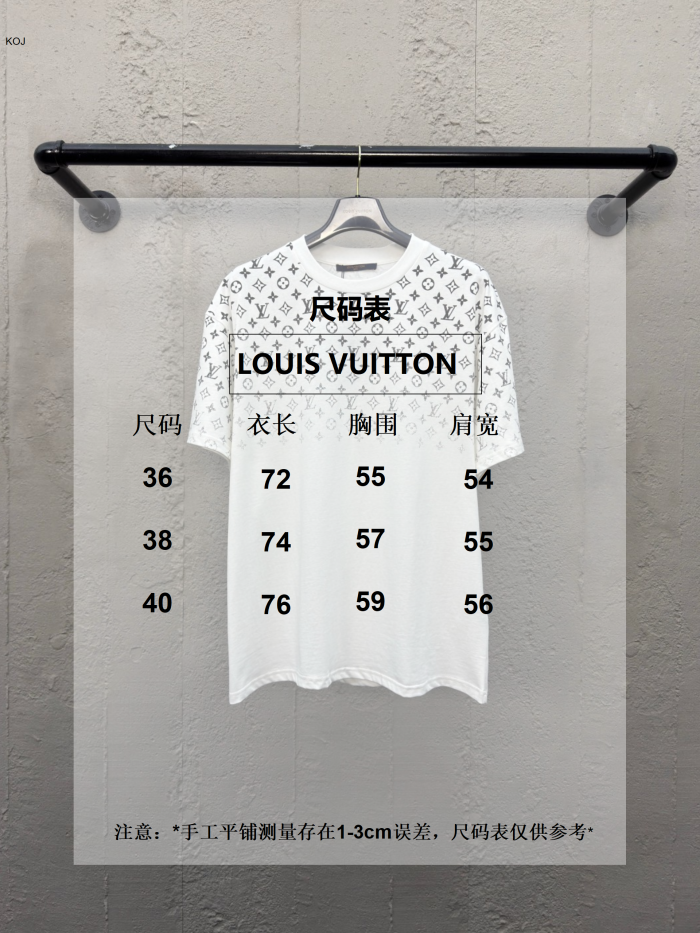 L*ouis V*uitton  T-shirt Top Quality X.C 20250519-98