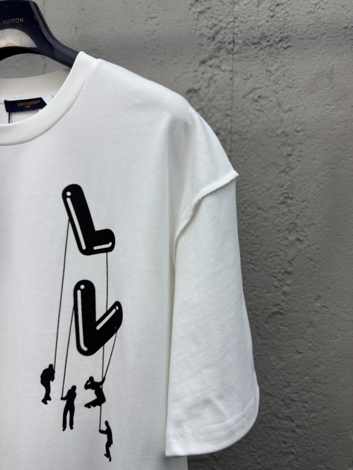 L*ouis V*uitton  T-shirt Top Quality X.C 20250519-86