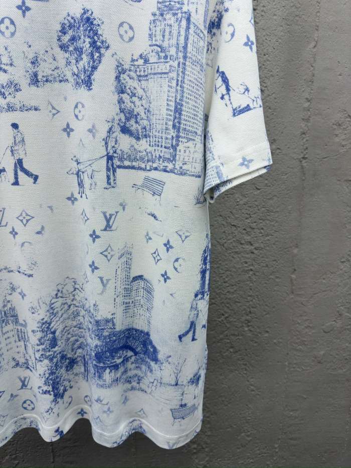 L*ouis V*uitton  T-shirt Top Quality X.C 20250519-90