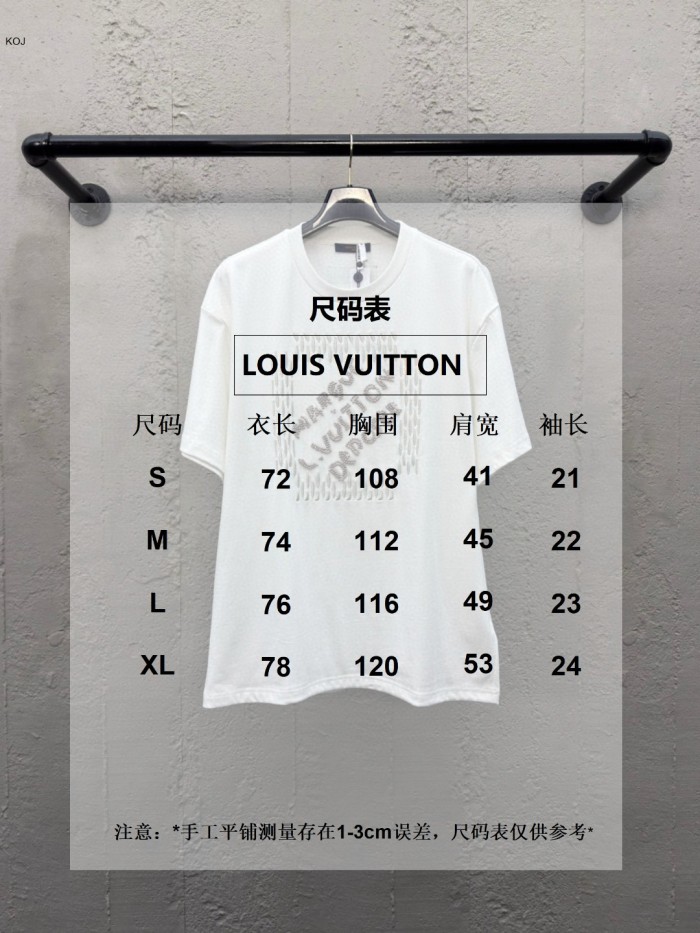 L*ouis V*uitton  T-shirt Top Quality X.C 20250519-77