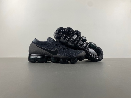 Air VaporMax Flyknit Black Dark Grey  849558-007