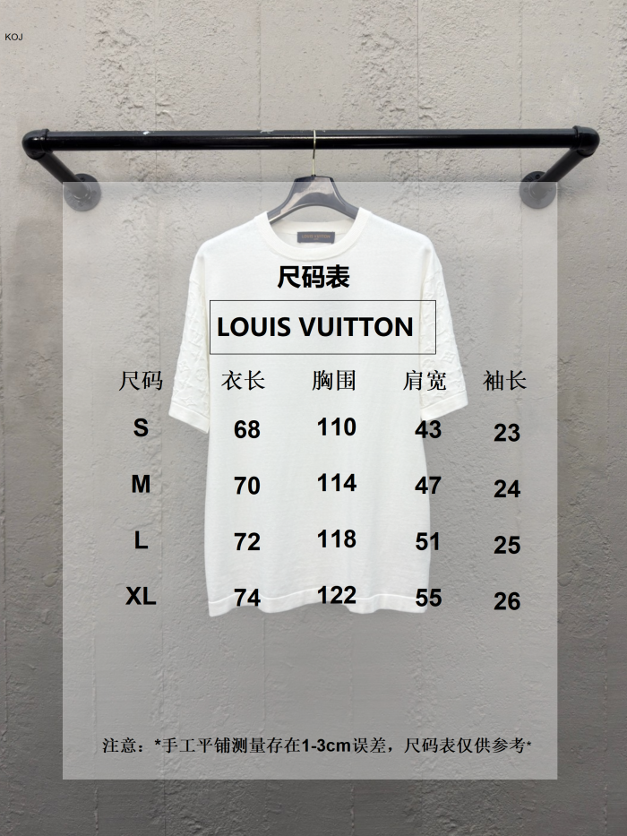 L*ouis V*uitton  T-shirt Top Quality X.C 20250519-79