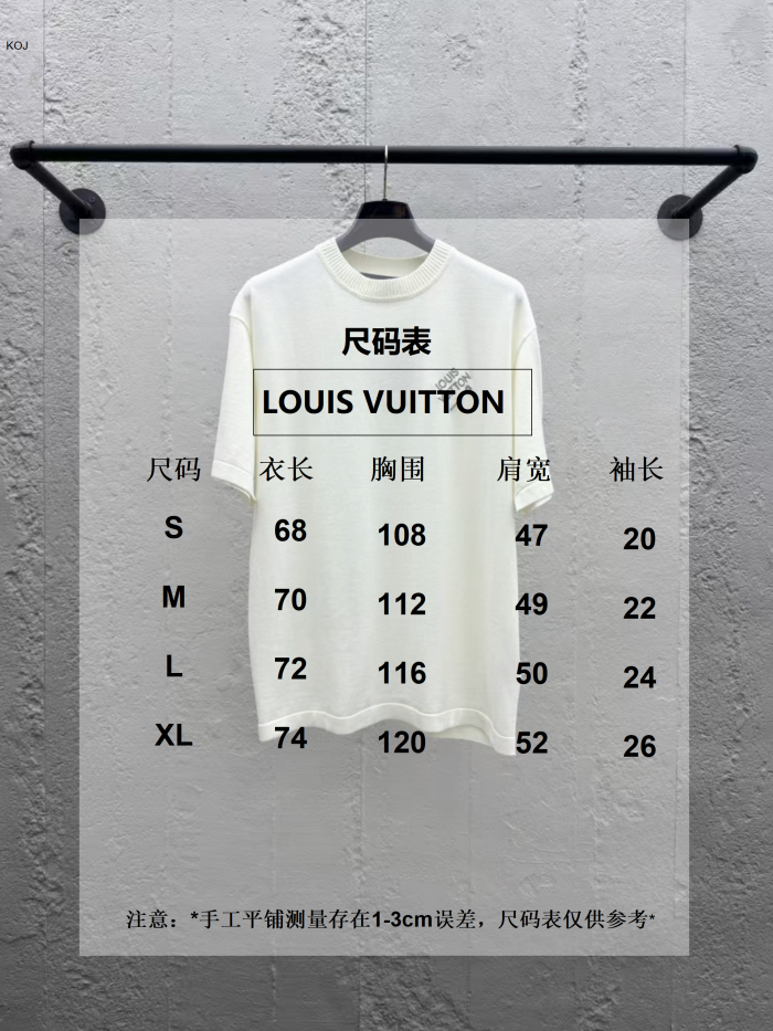 L*ouis V*uitton  T-shirt Top Quality X.C 20250519-96