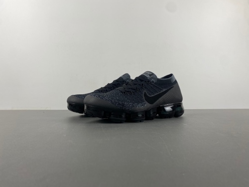 Air VaporMax Flyknit Black Dark Grey  849558-007