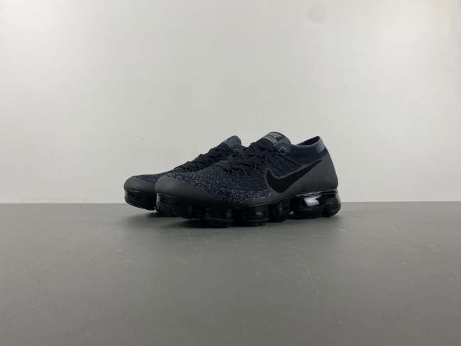 Air VaporMax Flyknit Black Dark Grey  849558-007