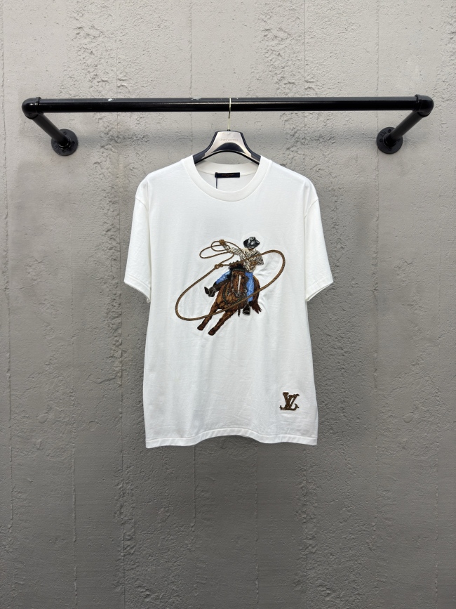 L*ouis V*uitton  T-shirt Top Quality X.C 20250519-45