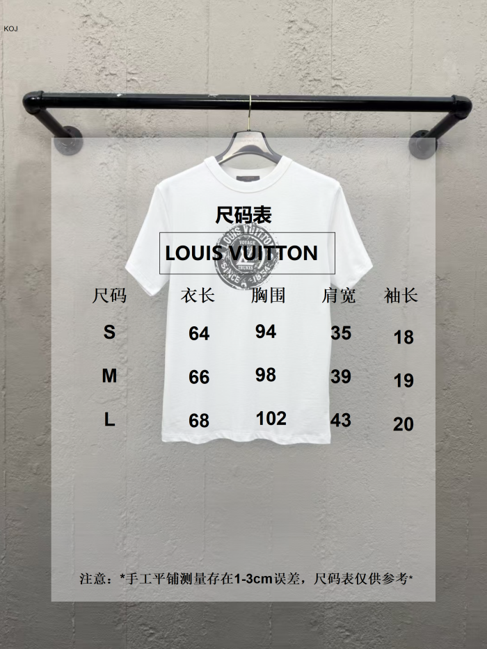 L*ouis V*uitton  T-shirt Top Quality X.C 20250519-71