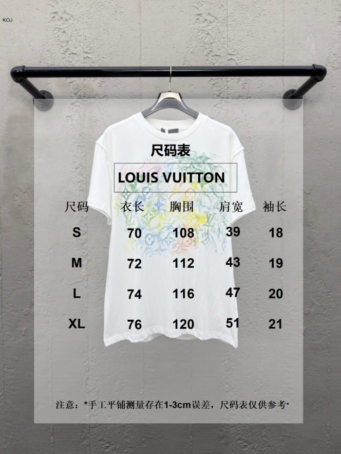 L*ouis V*uitton  T-shirt Top Quality X.C 20250519-73