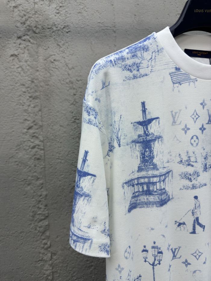 L*ouis V*uitton  T-shirt Top Quality X.C 20250519-90