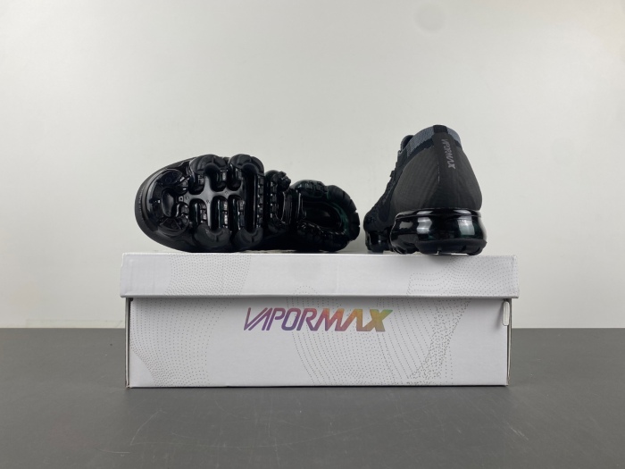 Air VaporMax Flyknit Black Dark Grey  849558-007
