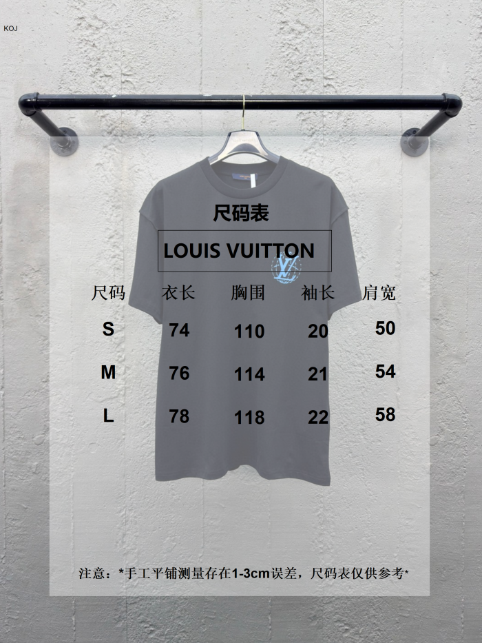 L*ouis V*uitton  T-shirt Top Quality X.C 20250519-88