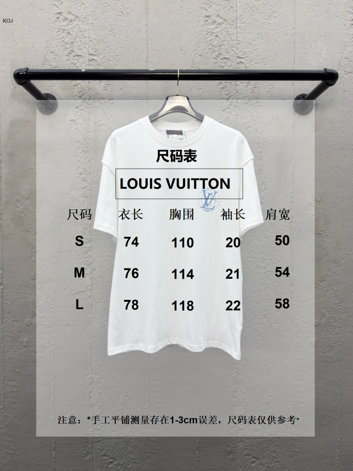 L*ouis V*uitton  T-shirt Top Quality X.C 20250519-87