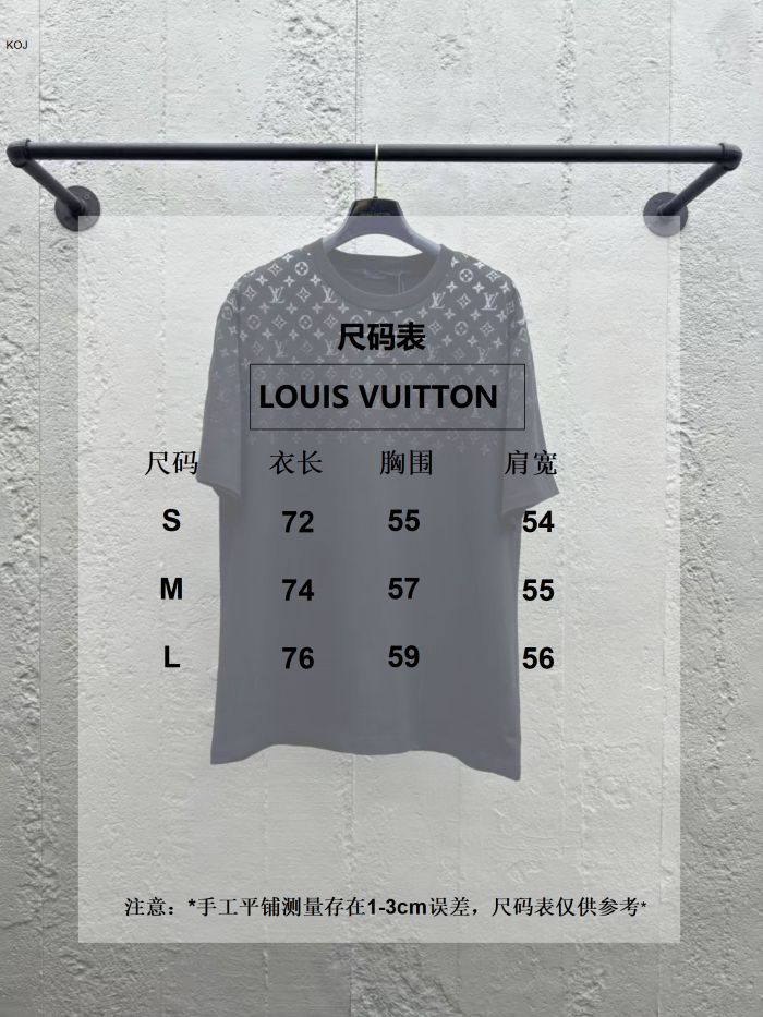 L*ouis V*uitton  T-shirt Top Quality X.C 20250519-99
