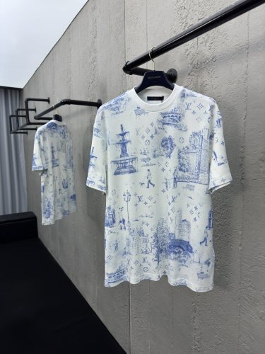 L*ouis V*uitton  T-shirt Top Quality X.C 20250519-90