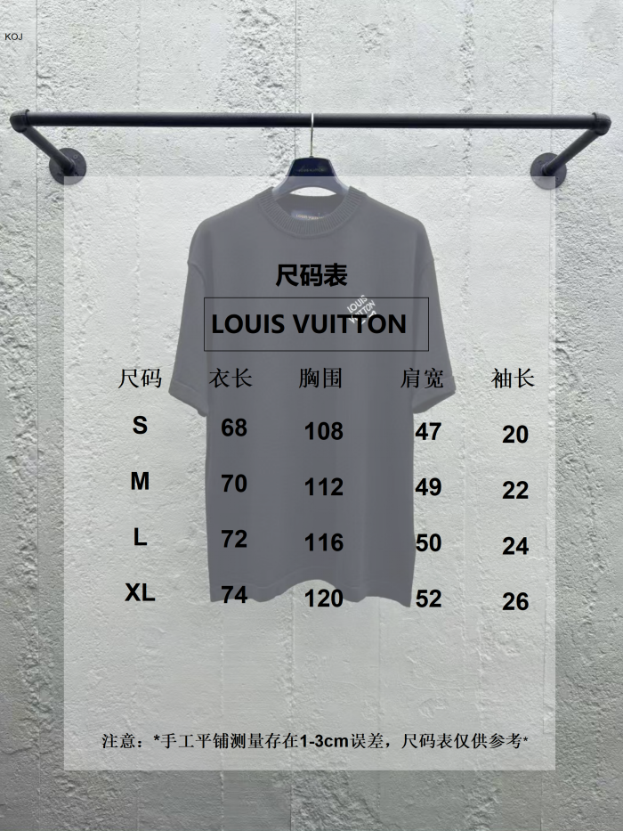L*ouis V*uitton  T-shirt Top Quality X.C 20250519-97