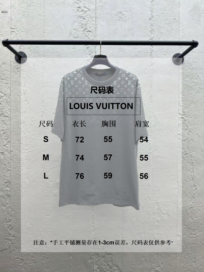 L*ouis V*uitton  T-shirt Top Quality X.C 20250519-100