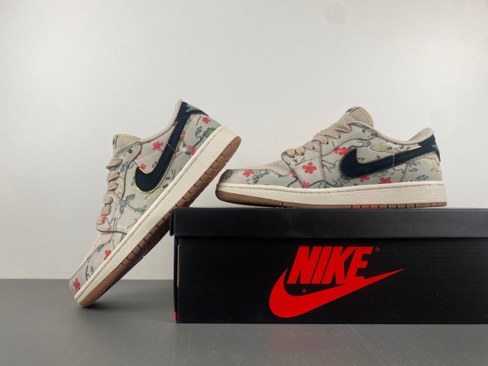 Air Jordan 1 Retro Low OG Rui Hachimura Oatmeal  HV8293-100