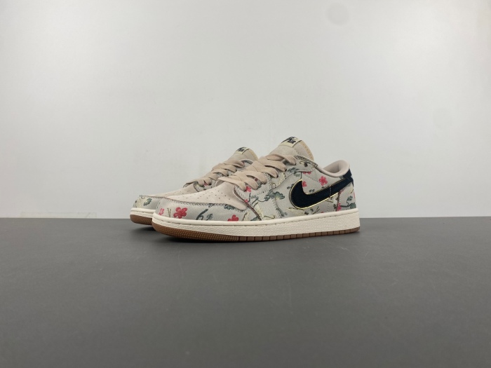 Air Jordan 1 Retro Low OG Rui Hachimura Oatmeal  HV8293-100