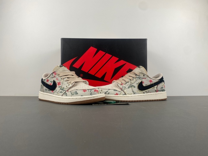 Air Jordan 1 Retro Low OG Rui Hachimura Oatmeal  HV8293-100