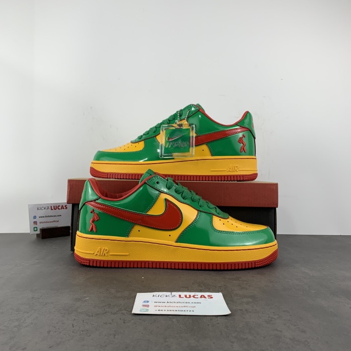 TOP Air Force 1 Low Lil Yachty Concrete Boys Lucky Green  IH4383-300