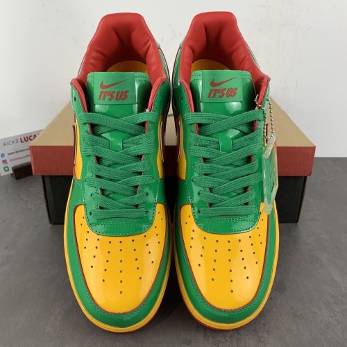 TOP Air Force 1 Low Lil Yachty Concrete Boys Lucky Green  IH4383-300