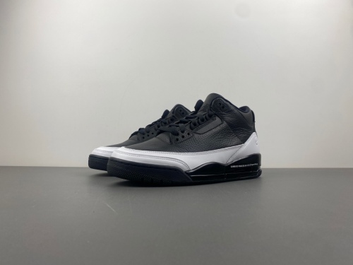 Air Jordan 3 Retro Fragment Black White DA3595-100
