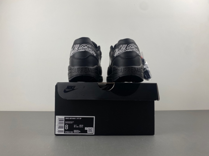 Air Max 1 '87 SP Supreme Black White  HF8813-001