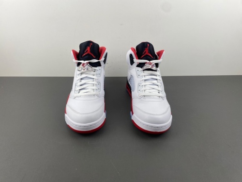 Air Jordan 5 Retro Fire Red Black Tongue HQ7978-101