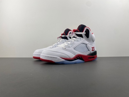 Air Jordan 5 Retro Fire Red Black Tongue HQ7978-101