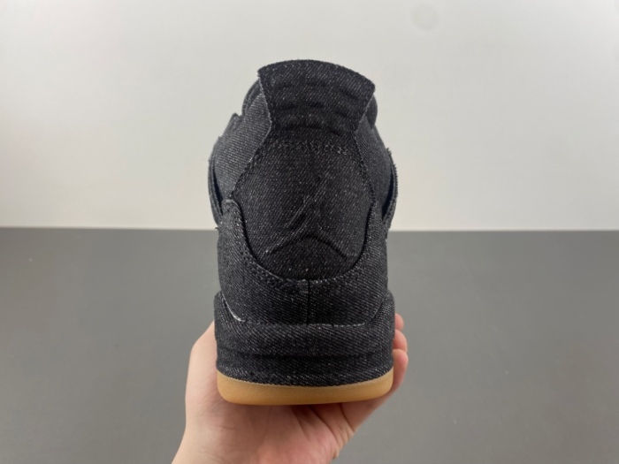 Air Jordan 4 Retro Levi's Black  AO2571 001