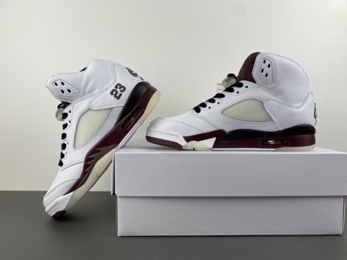 Air Jordan 5 Retro A Ma Maniére Burgundy Crush  IB1528-100