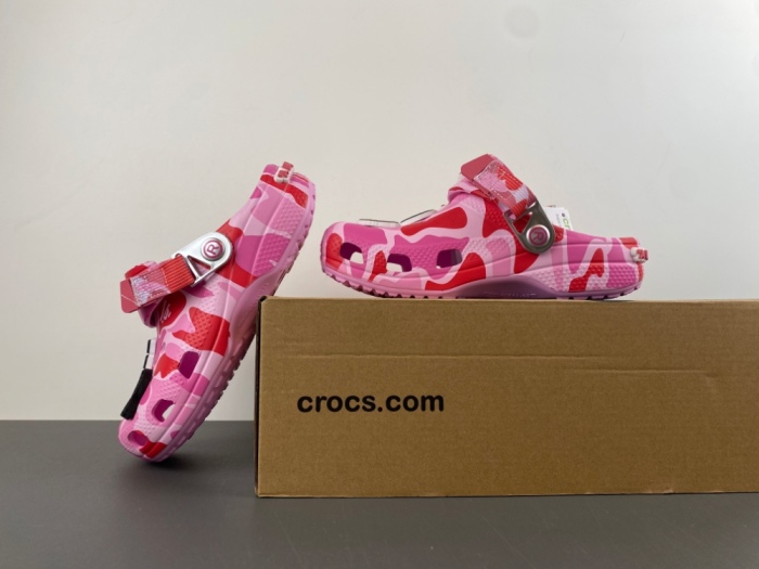 Crocs Classic Clog A Bathing Ape ABC Camo 209627-212 209627-4TB 209627-6I2