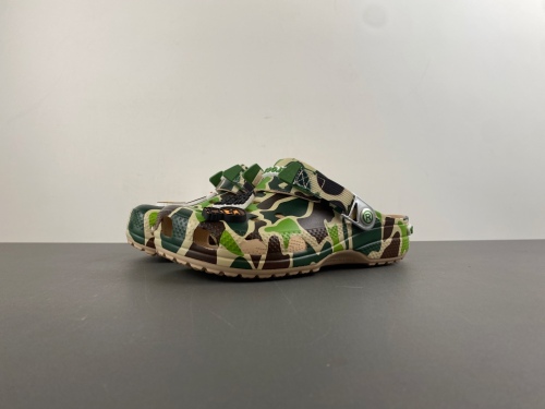 Crocs Classic Clog A Bathing Ape ABC Camo 209627-212 209627-4TB 209627-6I2