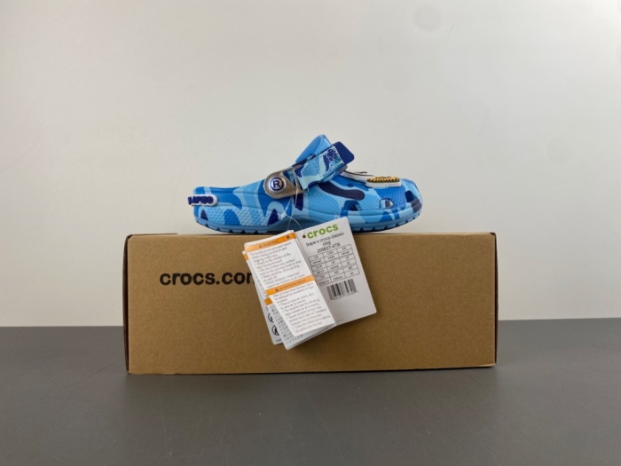 Crocs Classic Clog A Bathing Ape ABC Camo 209627-212 209627-4TB 209627-6I2