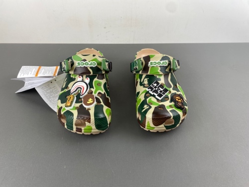 Crocs Classic Clog A Bathing Ape ABC Camo 209627-212 209627-4TB 209627-6I2