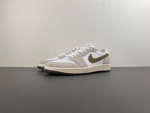 Jordan 1 Retro Low Golf Light Orewood Elephant DD9315-116