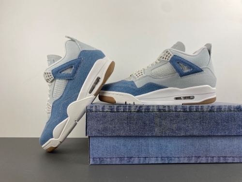 Air Jordan 4 Retro TEX Denim Worn Blue IB6716-100