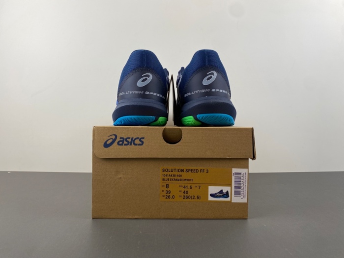 ASICS Solution Speed FF 3 Blue Expanse White 1041A438-400