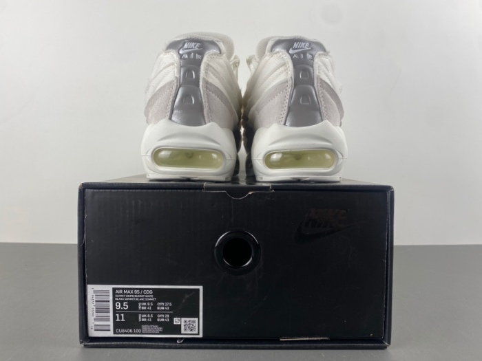 Air Max 95 Comme des Garcons White CU8406-100